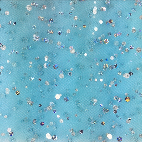 12 Pack: 6" x 8yd. Holographic Foil Dot Tulle by Celebrate It